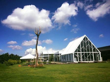 Project Achievement 01-Angel Garden-Use Strong House Double Layer Hollow PVC Heat Insulation Roofing Panel