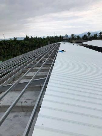 Project Achievement 02-Pingtung Xinpu Pig Farm-Double Layer Hollow PVC Heat Insulation Roofing Panel