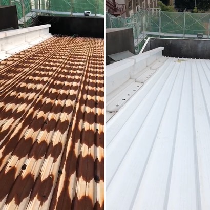 Project Achievement 05-Datung Senior High School-Use Strong House Double Layer Hollow PVC Heat Insulation Roofing Panel