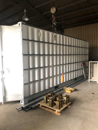 Project Achievement 07-Navy Container-Use Strong House Double Layer Hollow PVC Heat Insulation Roofing Panel