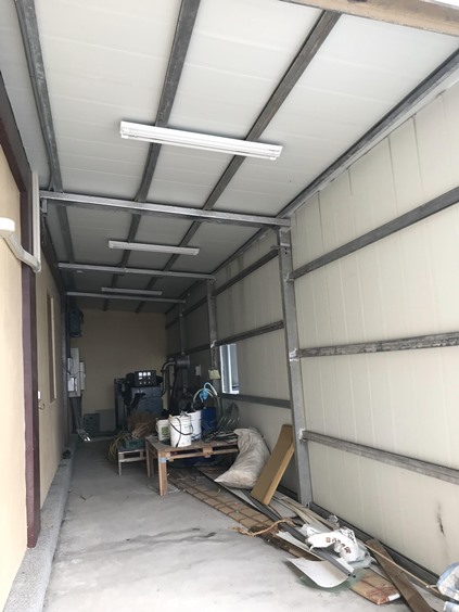 Project Achievement 10-Changhua Coastal Chicken coop-Use Strong House Double Layer Hollow PVC Heat Insulation Roofing Panel 