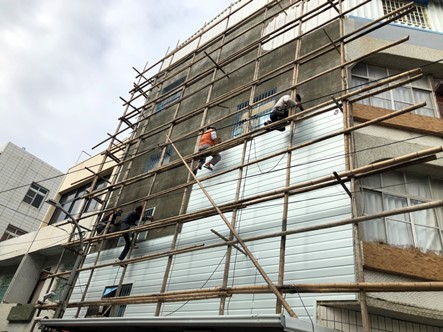 Project Achievement 11-Wall Cancer Treatment-Use Strong House Double Layer Hollow PVC Heat Insulation Roofing Panel 