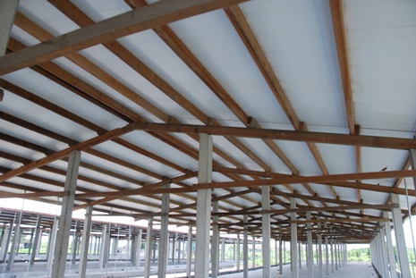 Project Achievement 12-Longguan Ranch（With Solar）-Use Strong House Double Layer Hollow PVC Heat Insulation Roofing Panel